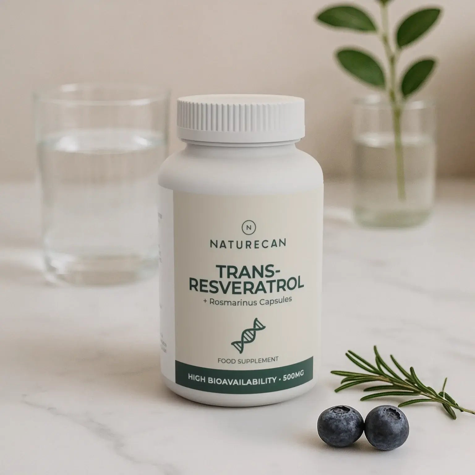 Resveratrol en cápsulas
