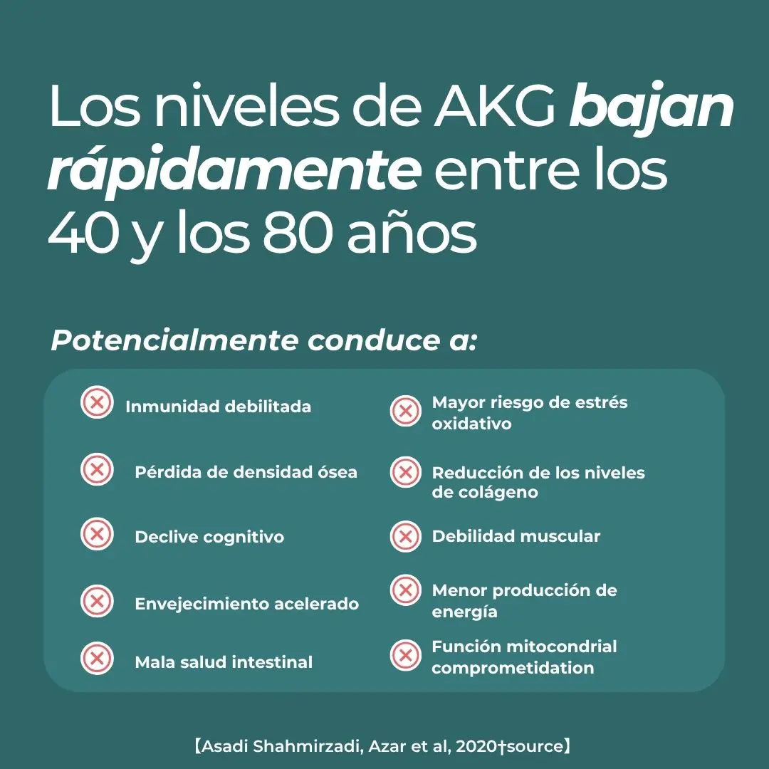 Alfa-cetoglutarato cálcico (Ca-AKG)